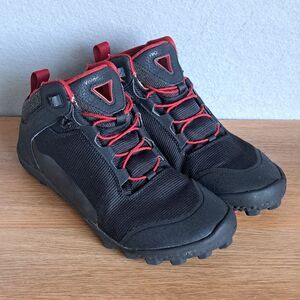 Vivobarefoot Hiker SG L Women’s 8 39 Black Red Barefoot Hiking Boots Shoes